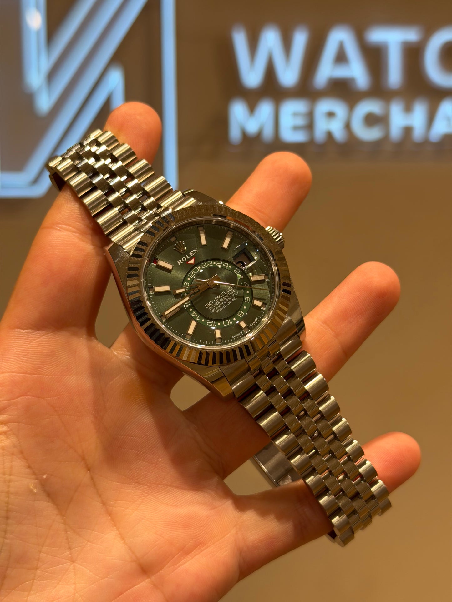 Rolex Sky-Dweller Mint Green – 2025