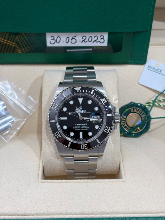 Rolex Submariner Date – 126610LN (2023) Black Dial – Full Set