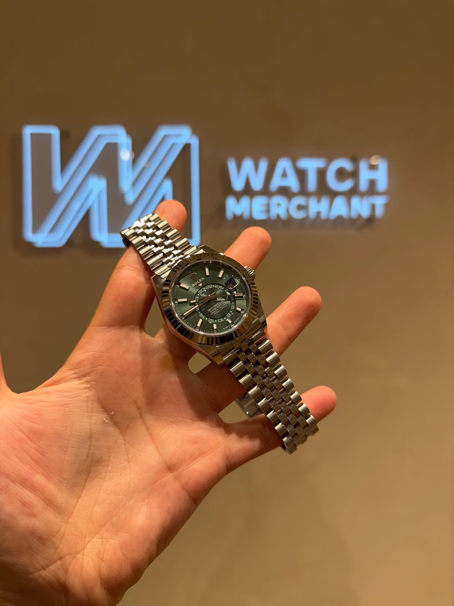 Rolex Sky-Dweller Mint Green – 2025