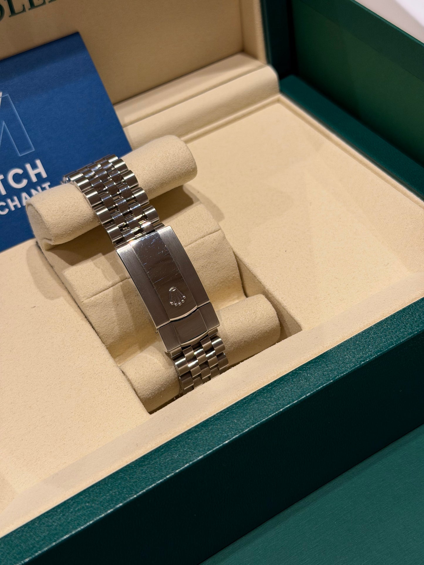 Rolex Datejust 41 – Ref. 126300 “Azzurro Blue” 2022 full set MINT