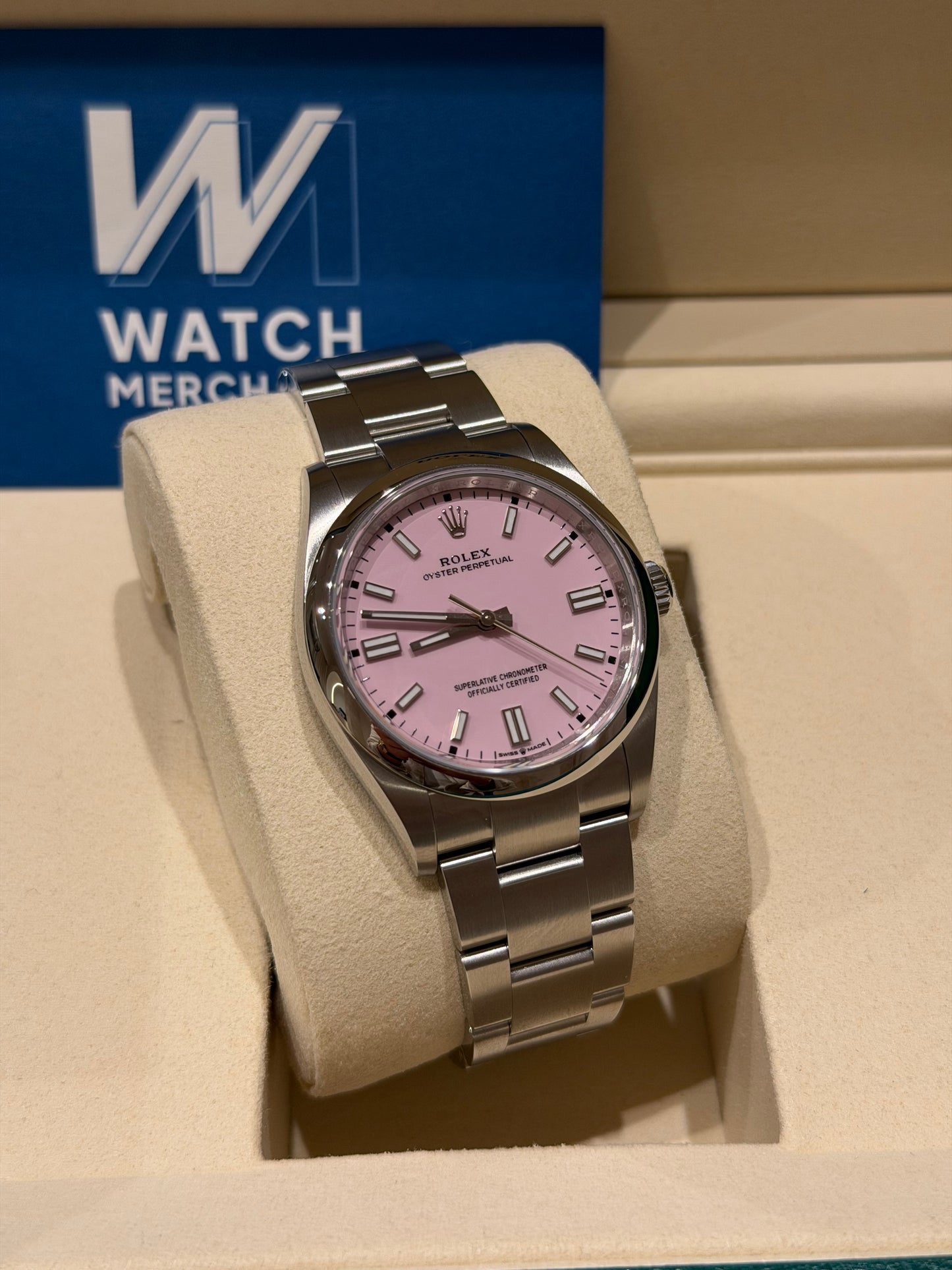 Rolex Oyster Perpetual 36 “Candy Pink” 2026 full set new