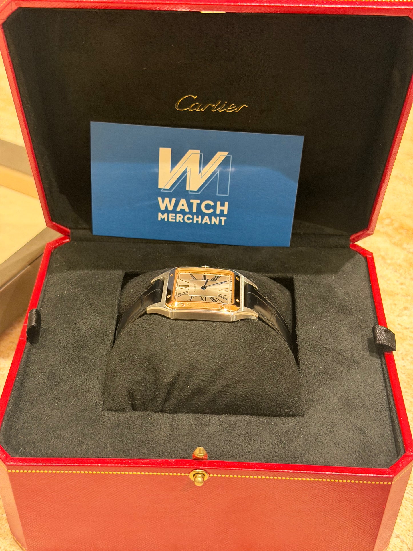 Cartier Santos-Dumont Large W2SA0011 Steel & Rose Gold | 2020 Full Set
